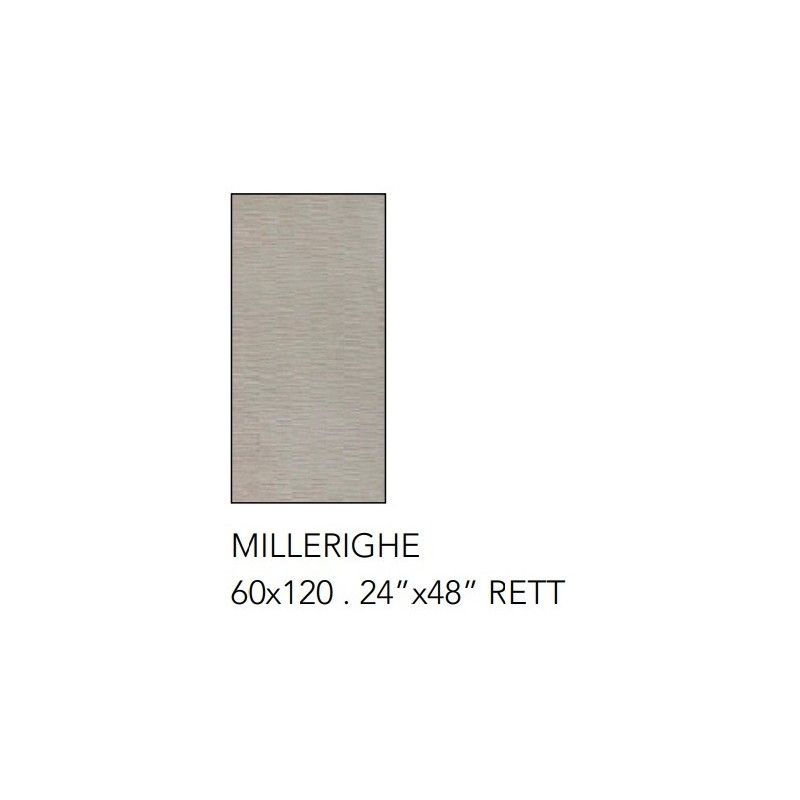 PETRA MILLERIGHE CREMA SQ 60X120cm 9,5mm R10 - Serenissima 1097391