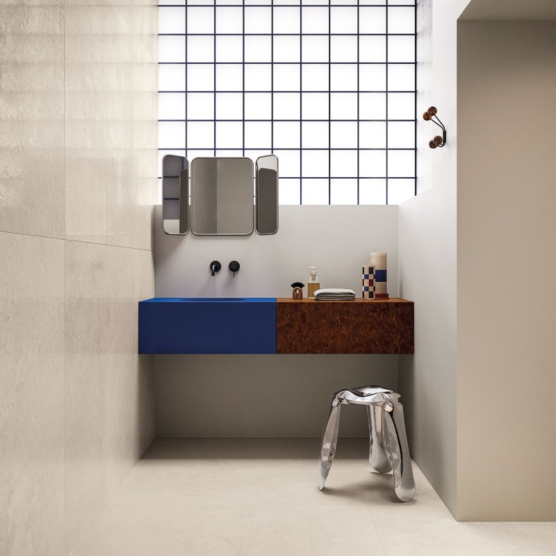 PIETRA DI PORTLAND BIANCO SQ 60X90cm 9,5mm R10 - Serenissima 1090624