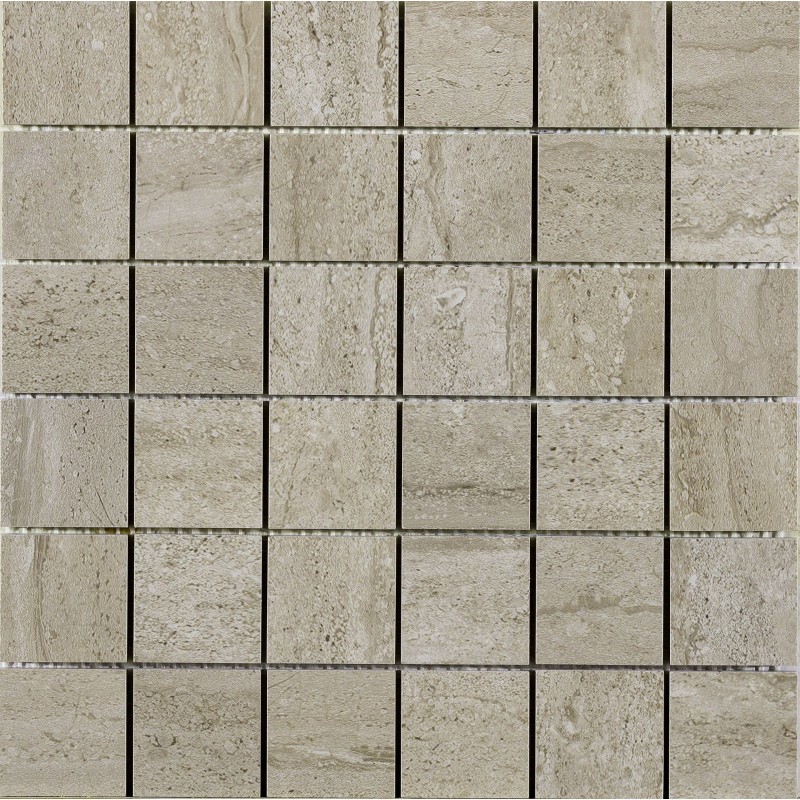 TRAVERTINI DUE MOSAIK 5X5 BEIGE SQ 30X30cm - Serenissima 1074326