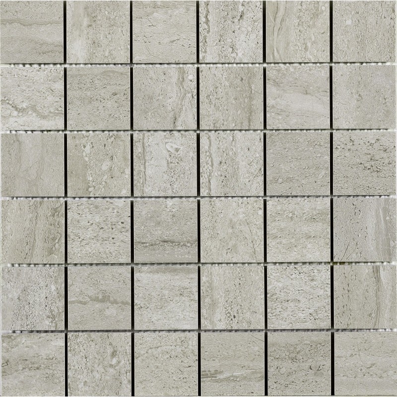 TRAVERTINI DUE MOSAIK 5X5 GREIGE SQ 30X30cm - Serenissima 1074328