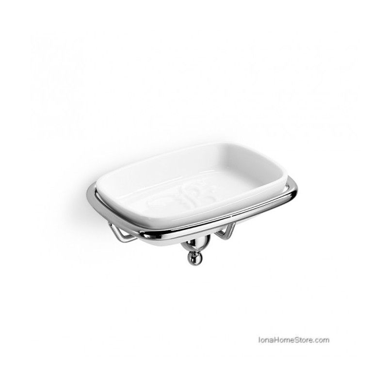 VENESSIA PORTASAPONE CON PIATTINO PORCELLANA LINEABETA LINEABETA - 1