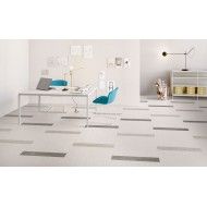 DIGITALART WHITE  90X90 cm Ceramica Sant'Agostino CSADIAWH90