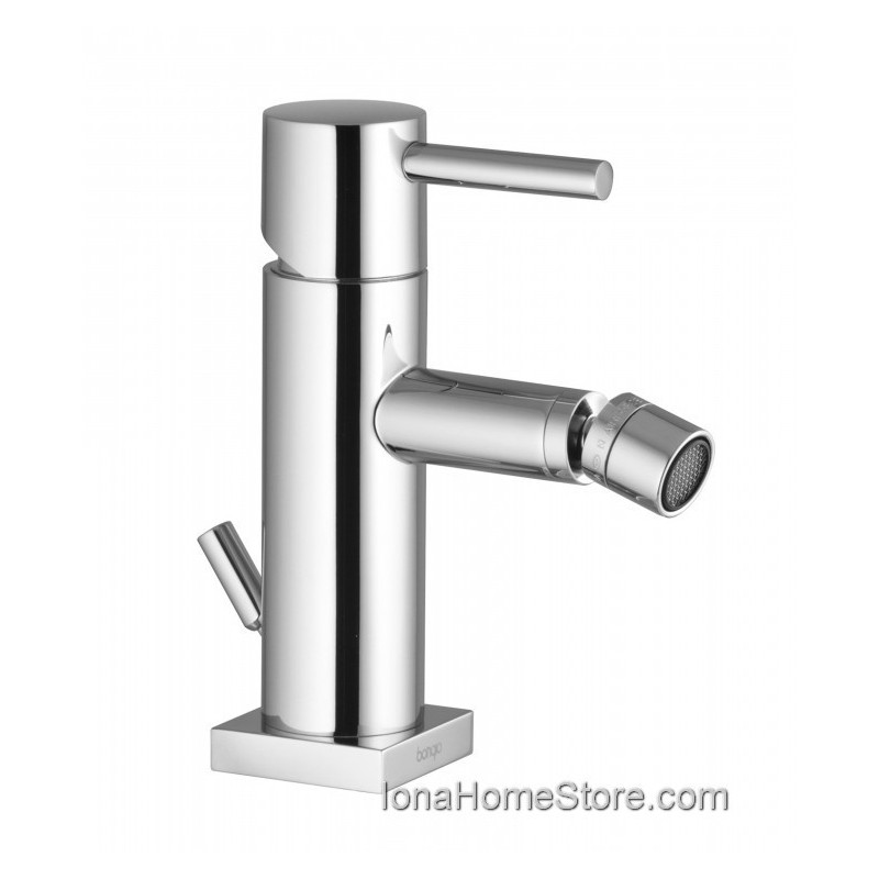 Bongio T SQUARE mitigeur de bidet avec déchargement 1.1/4" BONGIO RUBINETTERIE  - 1