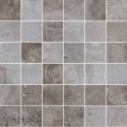 HERITAGE GREY MOSAICO  5X5 00HE3MS Ceramica Fioranese