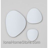 ARTCERAM un ensemble de trois miroirs STONE ONE SHOT ACS004 ARTCERAM - 1