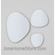 ARTCERAM un ensemble de trois miroirs STONE ONE SHOT ACS004 ARTCERAM - 1