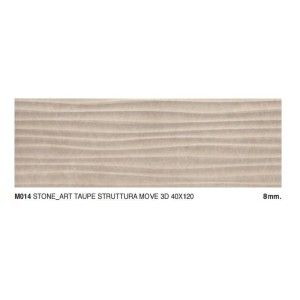 Stone art TAUPE MOVE  3D 40X120cm M014 Marazzi