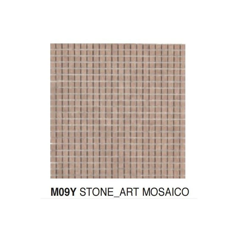 Stone art MOSAICO TAUPE 40X40 cm M09Y Marazzi