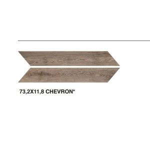 Treverkmust BROWN SELECTION CHEVRON 73,2X11,8 cm M0CH Marazzi