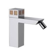 PURE GLAM DECOR Mixer Bidet avec vidanger clic-clac 3D522 BONGIO RUBINETTERIE  - 1