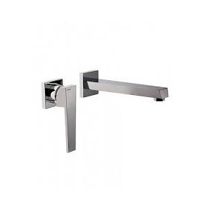 STELTH Waschbecken Einbau Mixer mit Wandauslauf 16 cm 01538-16 BONGIO RUBINETTERIE  - 1