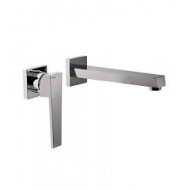 STELTH Waschbecken Einbau Mixer mit Wandauslauf 16 cm 01538-16 BONGIO RUBINETTERIE  - 1