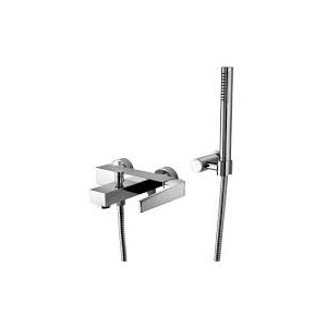 STELTH External bath mixer with shower set 01526-D BONGIO RUBINETTERIE  - 1