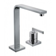 MYAMIX Waschbecken Wandarmatur Randmontage 2 Loch mit Abfall clic-clac 46501 BONGIO RUBINETTERIE  - 1