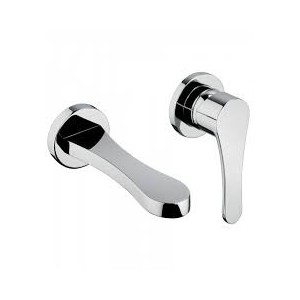 O'CLOCK GREEN Mixer évier levier unique encastré avec Bouche 16 cm 14538-16 BONGIO RUBINETTERIE  - 1