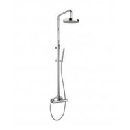 T MIX Mixer Douche extérieure avec tuyau, déviateur, tête de douche et set de douche Chrome  Bongio 32537-ED BONGIO RUBINETTERIE