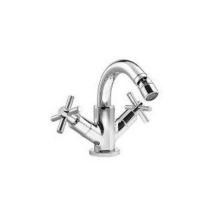 T CROSS Un trou Bidet échappement complet 1.1/4" Chrome  Bongio  BONGIO RUBINETTERIE  - 1