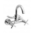 T CROSS External bath mixer with shower set duplex Chrome  Bongio 30536-D BONGIO RUBINETTERIE  - 1