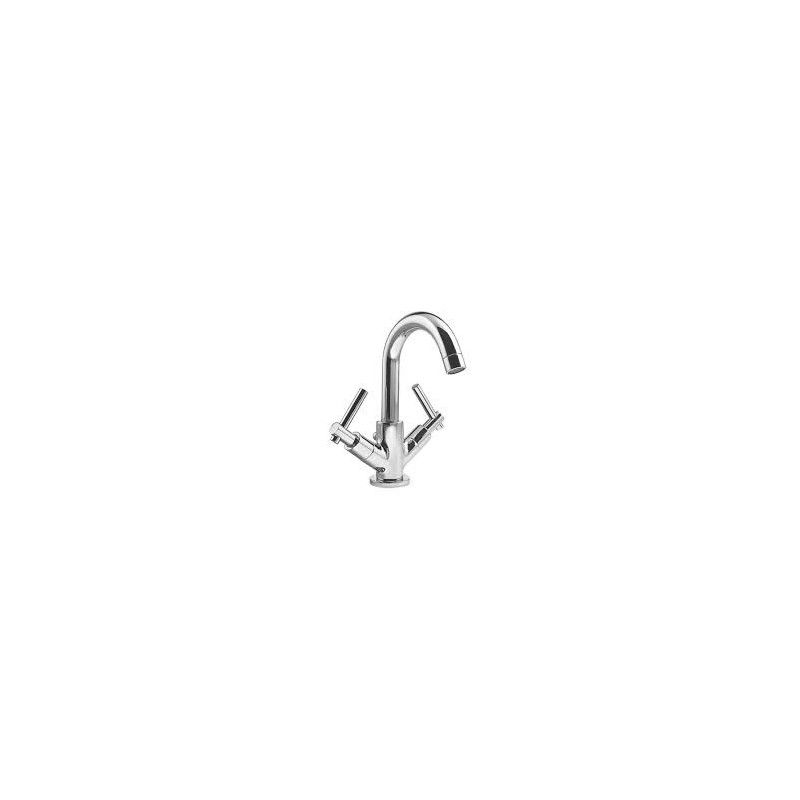 T LEVER Single hole basin mixer with pop-up waste 1.1/4" Chrome  Bongio 31521 BONGIO RUBINETTERIE  - 1