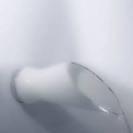 SOFFI Murano Glass Kaskadenstrah Beckenneinbau Weiss/Chrome  Bongio 60978CR44 BONGIO RUBINETTERIE  - 1