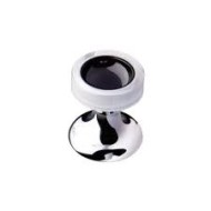 SOFFI Murano Glass Bath diverter for deck installation  Black-All white-Chrome  Bongio 60535CR99 BONGIO RUBINETTERIE  - 1