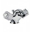FLEUR BLANC Single hole bidet mixer with pop-up waste 1.1/4" Chrome  Bongio 11522 BONGIO RUBINETTERIE  - 1