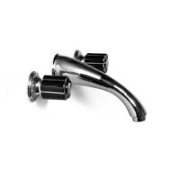 FLEUR NOIR Gruppo  lavabo Incasso a parete bocca 190mm Cromo  Bongio 12538 BONGIO RUBINETTERIE  - 1