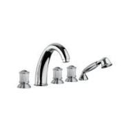 IMPERO Deck bath mixer 5 holes Chrome  Bongio 06531-D BONGIO RUBINETTERIE  - 1