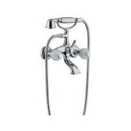 RIVOLI External bath mixer with shower set Chrome  Bongio 05526 BONGIO RUBINETTERIE  - 1