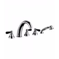 MILLE NUITS Deck bath mixer 5 holes Chrome  Bongio 22531-D BONGIO RUBINETTERIE  - 1