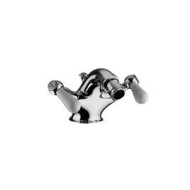 OXFORD LUX Einloch Bidetarmatur mit Ablaufgarnitur 1.1/4" Chrome  Bongio 19522 BONGIO RUBINETTERIE  - 1