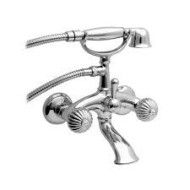 RADIANT Wannenarmatur mit Brauseset Chrome  Bongio 02526 BONGIO RUBINETTERIE  - 1