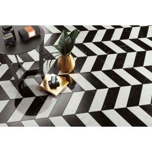 Marvel Chevron Cold Lappato 22,5X22,9cm AS2F Atlas Concorde CERAMICHE ATLAS CONCORDE - 1
