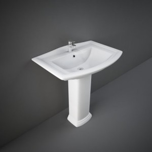 WASHINGTON Wash Basin CM 75 WASHINGTON 76X54cm  Rak Ceramics RAK CERAMICS - 1
