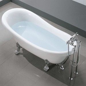 Old time Bathtub  170X80 H72CM Chrome feet  Hafro - Geromin HAFRO-GEROMIN - 1