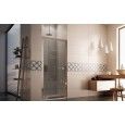 Vesta Porta Box Doccia  da  80cm Cromo  Cristallo 6mm Trasparente FORTE BOX DOCCIA  - 1