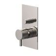 Diametro35 Inox Einhandmischer fuer Badewanne /dusche Ritmonio RITMONIO - 1