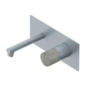 Diametro35 Inox Concrete Built-in single lever basin mixer  Ritmonio RITMONIO - 1