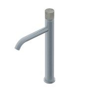 Diametro35 Inox Concrete Exposed single lever basin mixer  Ritmonio RITMONIO - 1