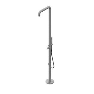 Diametro35 Inox Concrete Standing floor shower  Ritmonio RITMONIO - 1