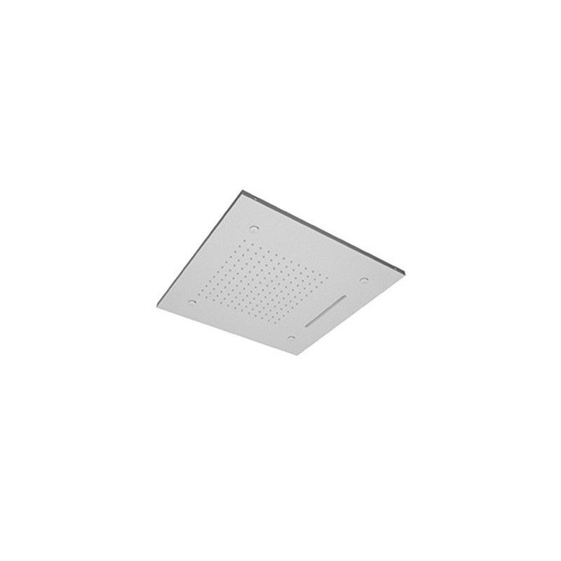 Soffioni Chromotherapy - Soffione per doccia ad incasso in acciaio inox con cromoterapia Ritmonio RITMONIO - 1