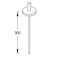 Complementi bagno External handle and control bar for pop-up waste  Ritmonio RITMONIO - 1