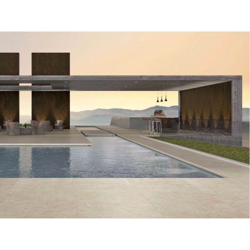 SQ.LIMESTONE MOON STRUTTURATO 6MM 100X100 FMG P100311MF6 FMG IRIS - 1