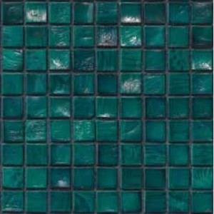 Aquamarine  4 1,5x1,5cm - feuille 29,6x29,6cm mosaique Sicis SICIS - 1