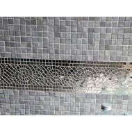 Slate  1,5x1,5cm - feuille 29,6x29,6cm mosaique Sicis SICIS - 1