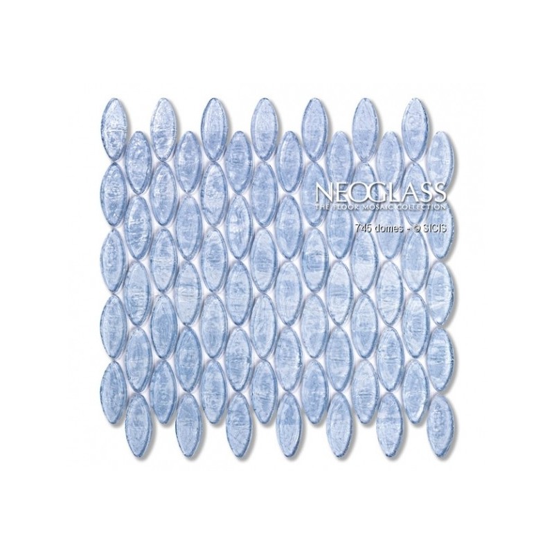 745 Traslucido 2,3x2,3- blatt   30,4x30,4 Mosaik Sicis SICIS - 1