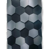 Honey Single Elec Radiateur  2300 x 650  Caleido FHONE2200CE CALEIDO - 1