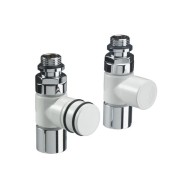 Couple Valve+Dried Holder Thermostatable Copper / Multilayer Radiator   1/2" Tubes Z1TLNRDRR12 TUBES - 1