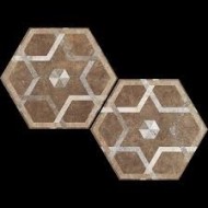 HERITAGE DEC.EXAGONA TEXT.5 34,5X40 0HET5EX Ceramica Fioranese