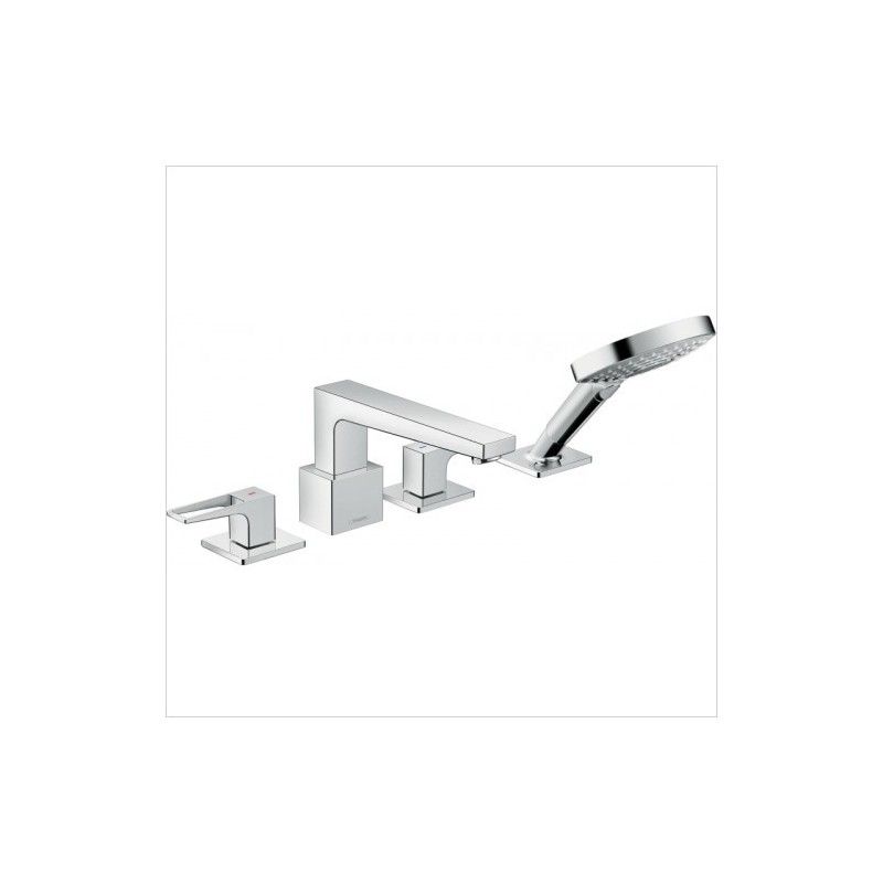 Hansgrohe Metropol  4 Hole Taps Raindance for Bathtub  With stirrup handle  74553000 HANSGROHE - 1